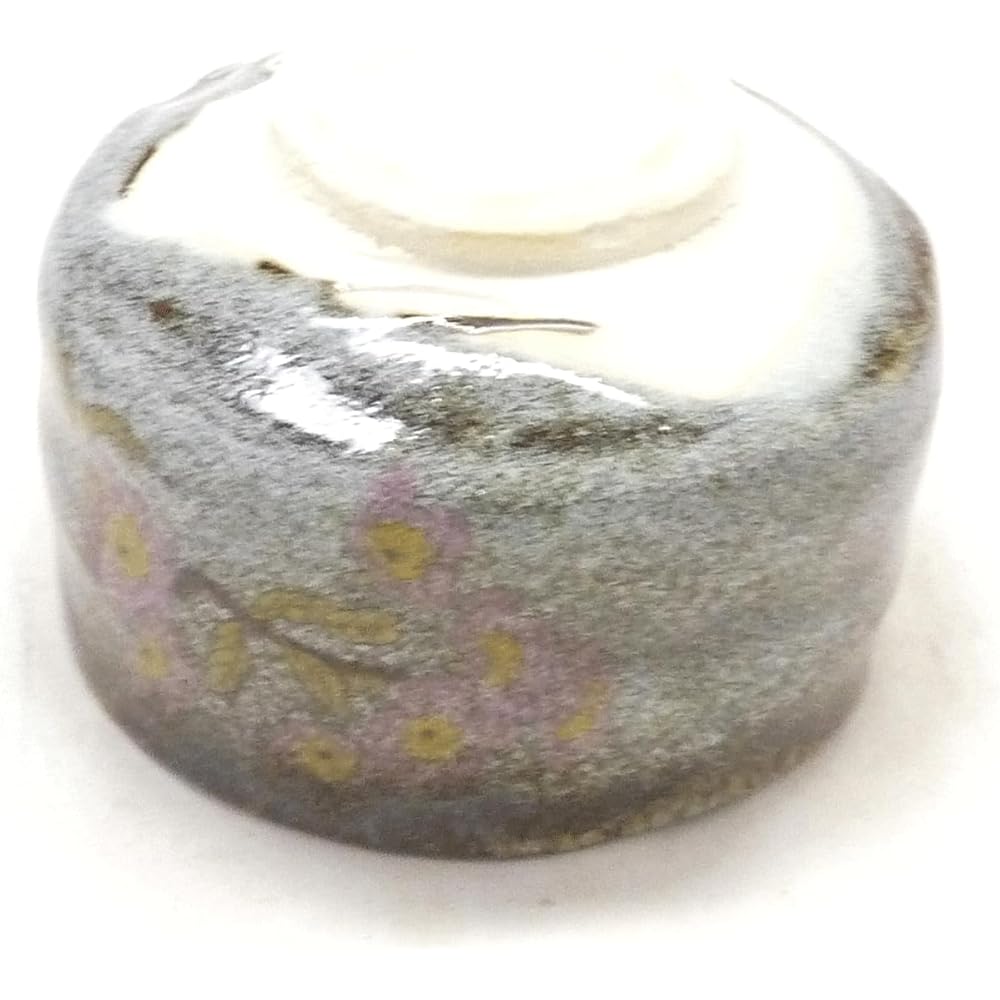 Kutani ware [Matcha bowl] Cherry blossoms Somei Yoshino