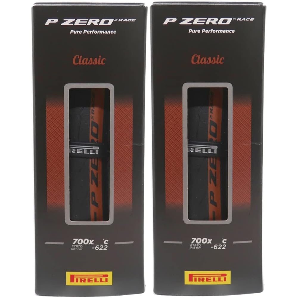 Set of 2 PIRELLI P ZERO RACE CLASSIC Classic Clincher Tire WO 700C [Parallel Import]