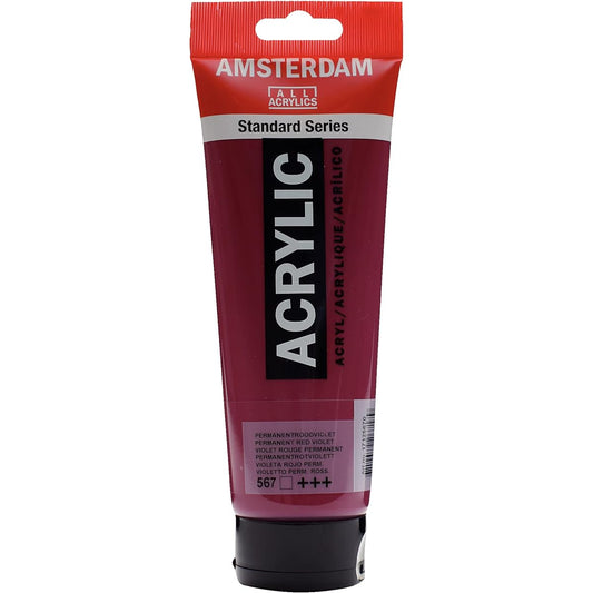 Amsterdam Standard Acrylic Paint 250ml Permanent Red Violet