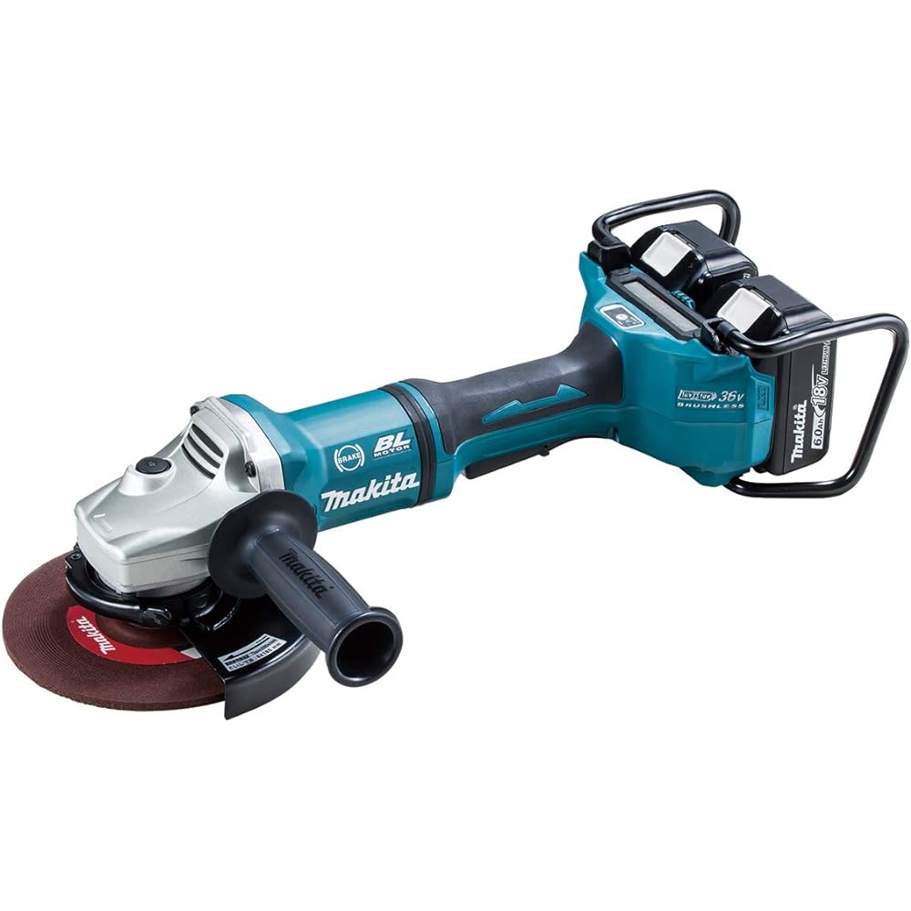 Makita Disc Grinder 18V+18V 180mm Paddle Switch Type Battery Charger Sold Separately GA700DZ