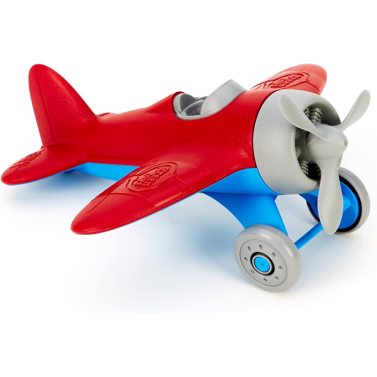 Green Toys Airplane Red – Seaplane Yellow Set