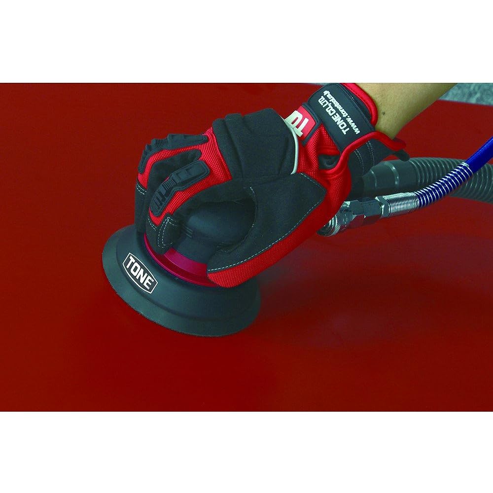 TONE Air double action sander (non-dust suction type) ADS50M Red