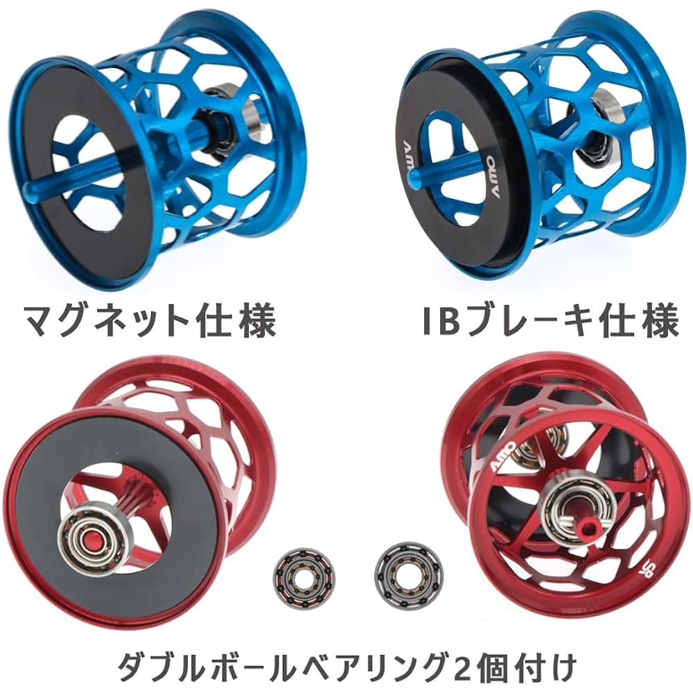 [Seiran Lure] Abu Bait Finesse Spool Shaft Integrated Spool REVO ALC-IB6 IB7 BF7 SLC-IB7 IB8 REVO REVO ALX LC6 LT7 LV7 LTX-BF8 DEEZ8 ULTRACAST BF8 Bait Finesse Spool Microcast Spool