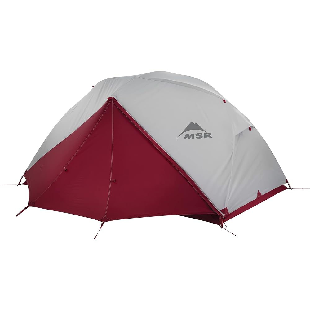 MSR Outdoor Lightweight Backpacking Tent with Ground Sheet (Footprint) Elixir-2 (for 2 People)