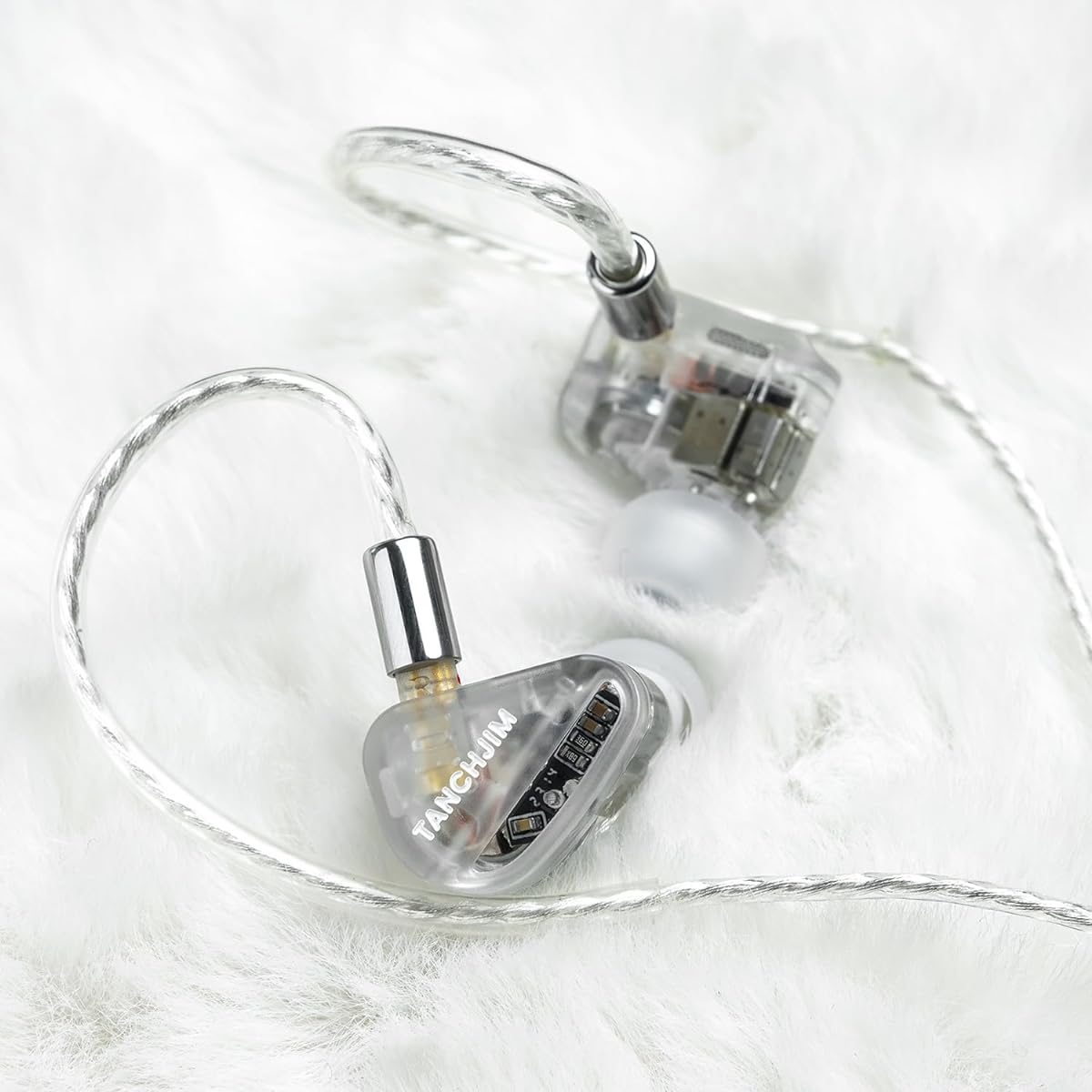 HiFiGo TANCHJIM Kara Flagship 1 DD + 4 BA In-Ear Monitor 5 Hybrid Drivers IEMs In-Ear Earphones Natural Tone and Lively Sound (Kara)