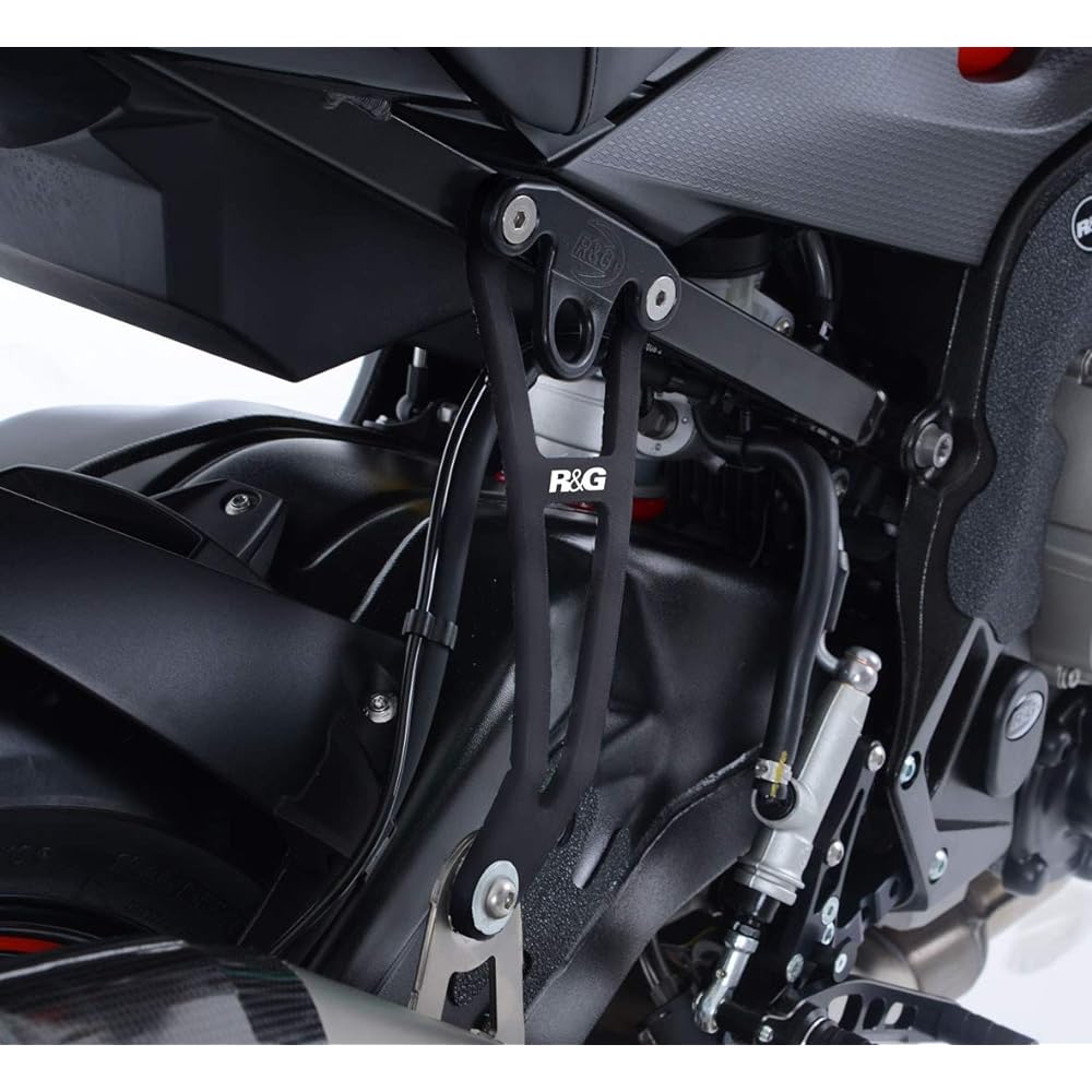 R&G Exhaust Hanger Muffler Hanger S1000R (17-) Aluminum Black RG-EH0076BK