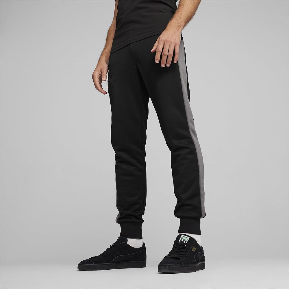 PUMA 769574 Men's Soccer Football Club Team Long Pants BVB FtblHeritage T7 Track Pants