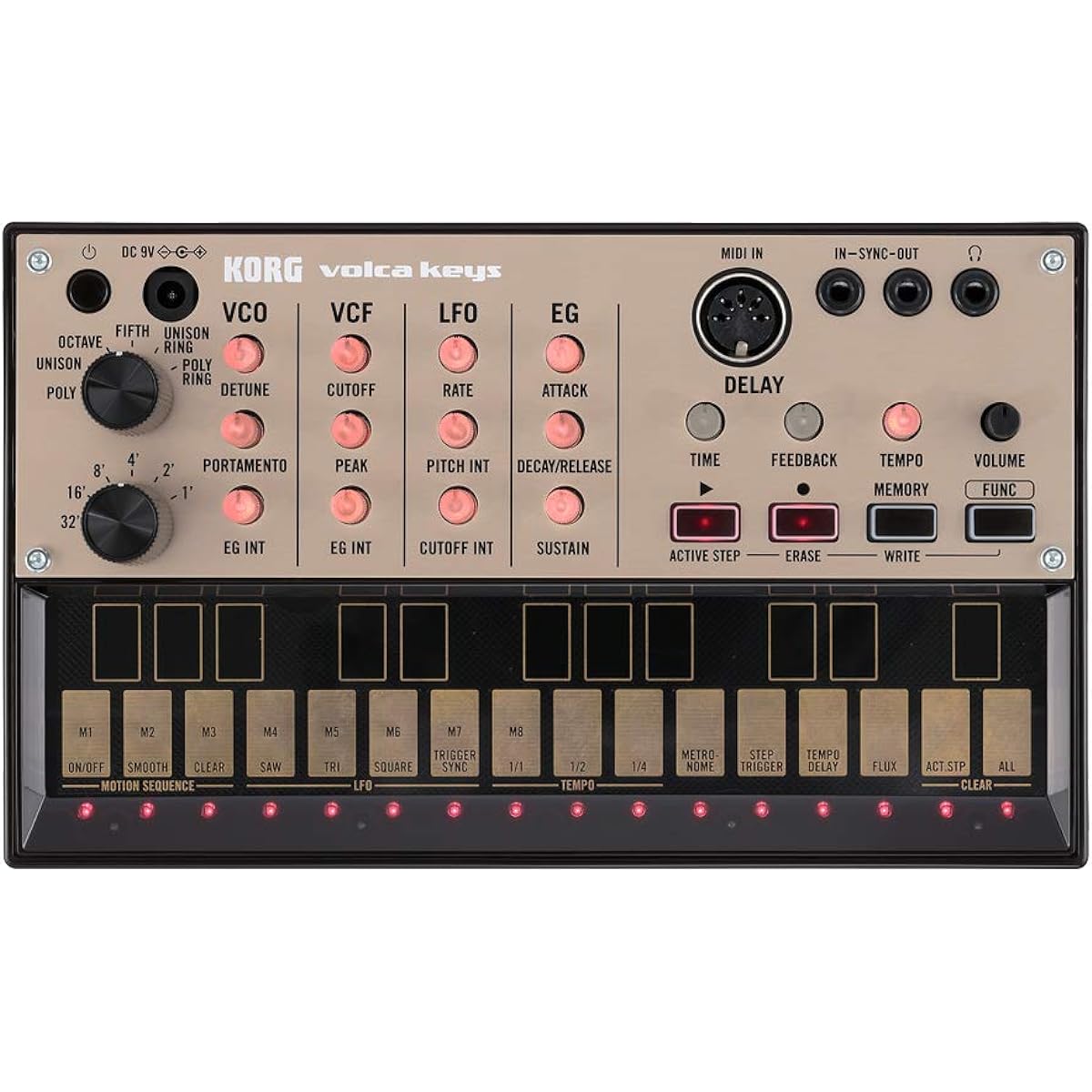KORG Synthesizer volca keys Analog Synth Sequencer
