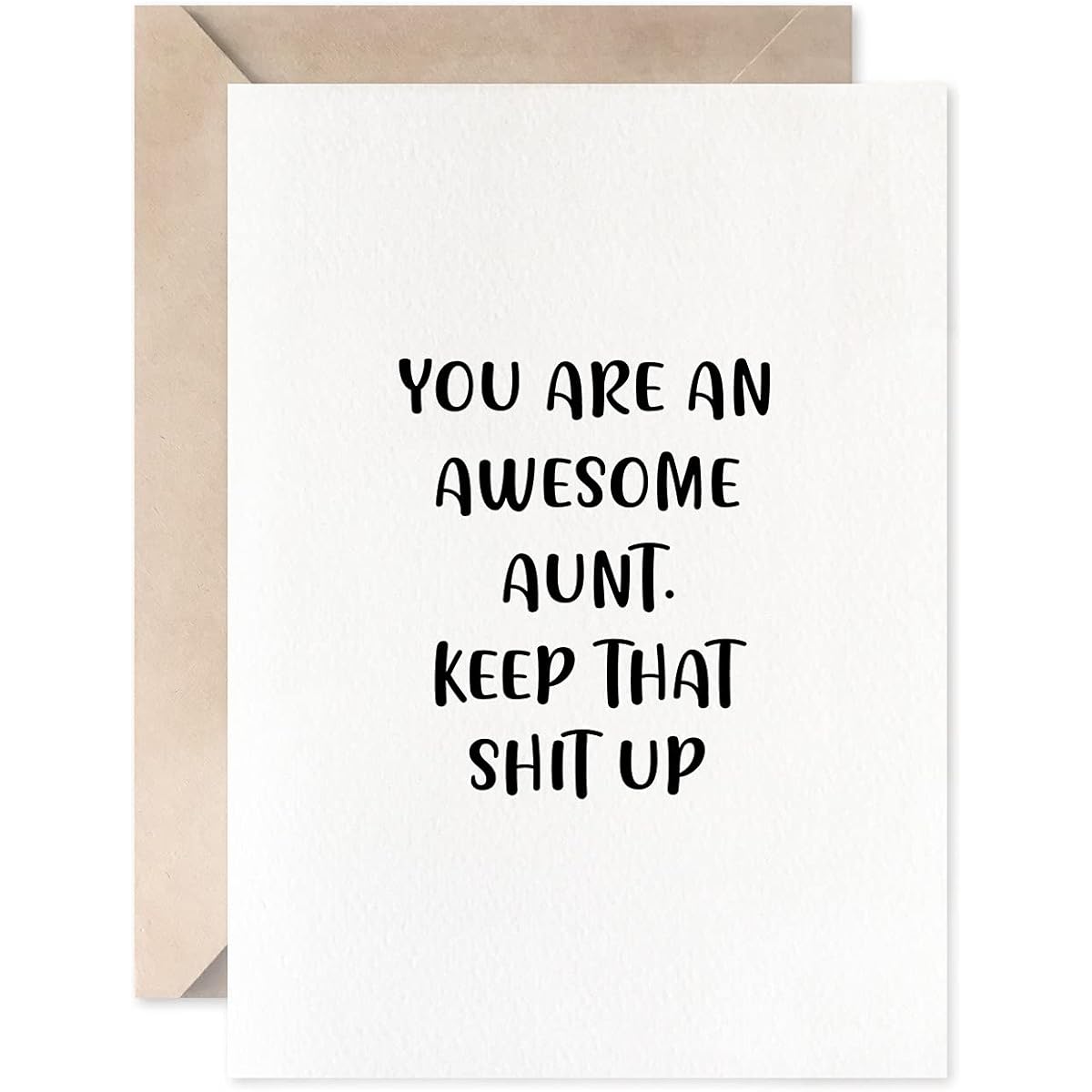 Funny Birthday Cards for Aunts, Unique Aunts, Christmas, Mother's Day, Retirement Greeting Cards Gifts