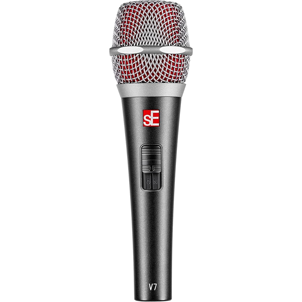 sE Electronics V7 Switched Supercardioid Dynamic Handheld Microphone - Includes 2 XLR Cables and 10 Cable Ties