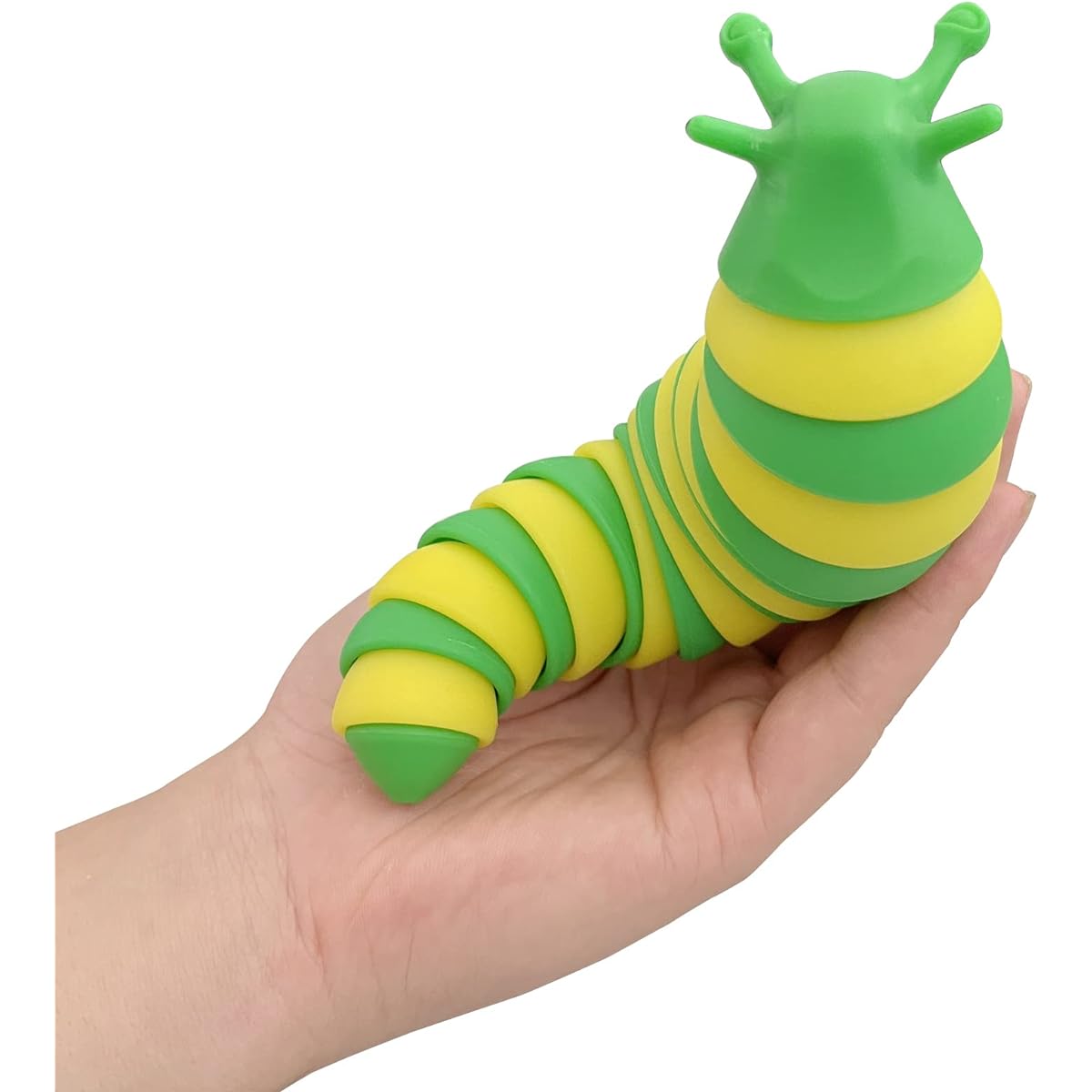 Fidget Slug 3D Sensory Slug Fidget Toy Articulated Slug Fidget Toy for Toddlers/Baby/Kids/Boys/Girls