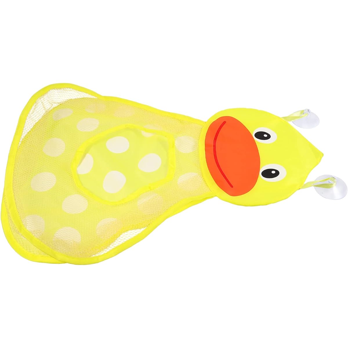 Kisangel Mesh Bath Toys Bath Organizer Bag with Suction Cup Bathtub Toy Holder Net Hanging Storage Bag Caddy Bathroom Toy Bag for Kids Beach Toys