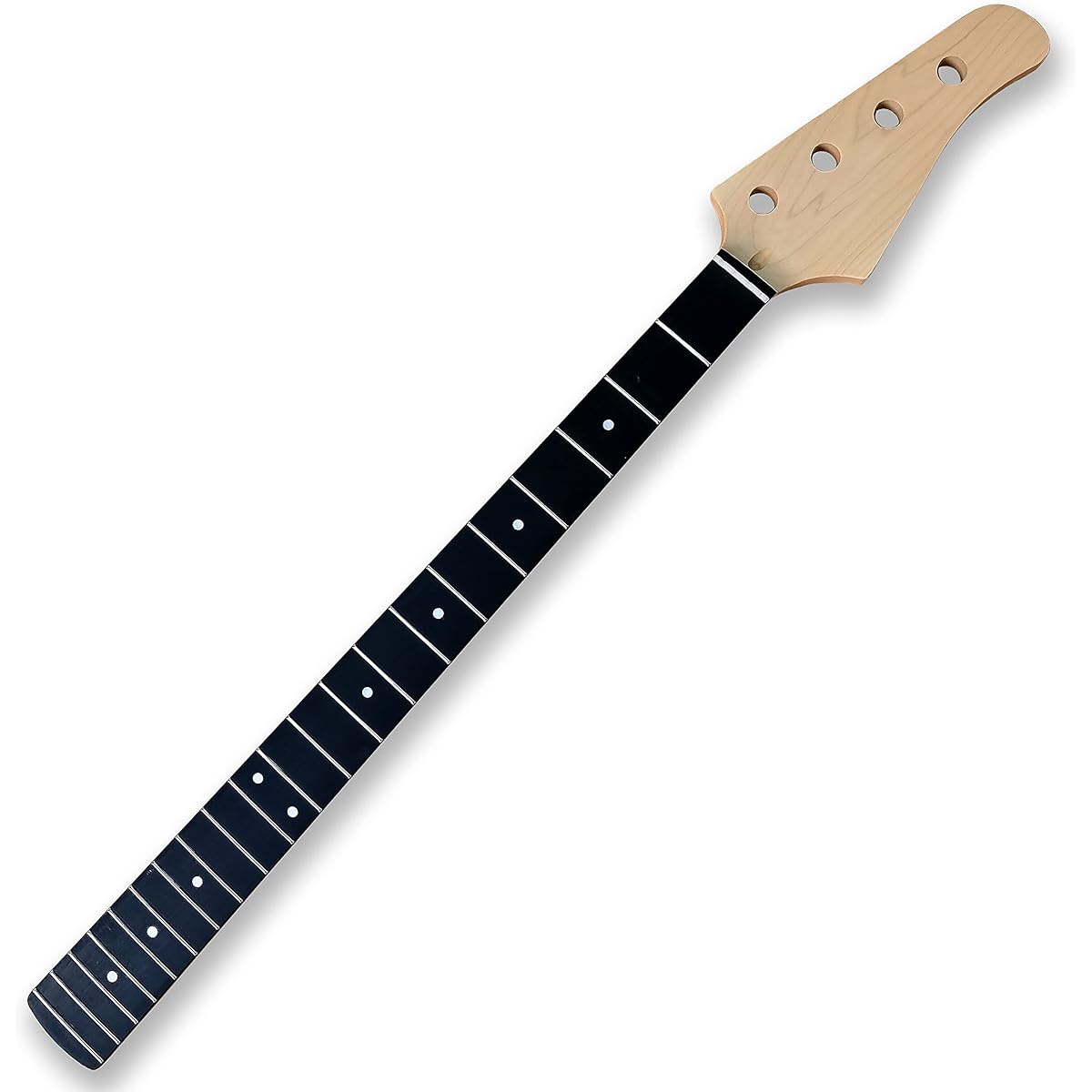 BexGears 4-String Electric Bass Guitar Neck 21 Fret Bolt-on Composite Ebony Fingerboard