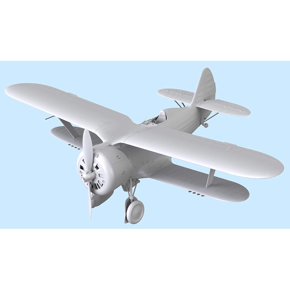 ICM ICM 1/32 Soviet Air Force Polikarpov I-153 Chaika Plastic Model 32010