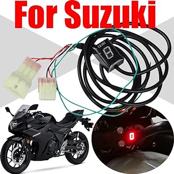 Speed Display Meter Motorcycle Gear Indicator Suzuki VZR1800 Intruder C1500 Boulevard C90 GSX250R GSX 250 R 250R Accessories Gear Display Meter
