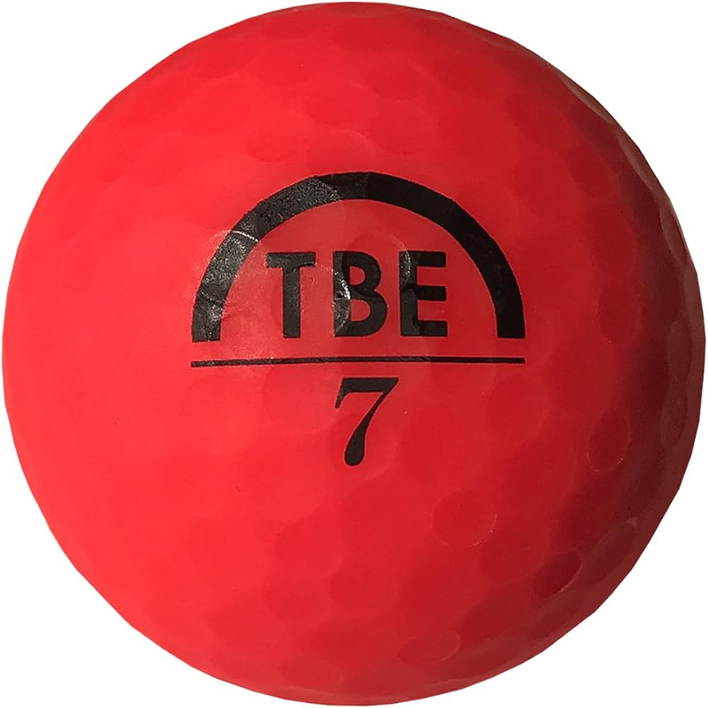 [FST Limited Model] TOBIEMON Golf Ball TOBIEMON Visibility Fluorescent Matte Color Golf Ball R&A Official Ball 2 Pieces 12 Balls Comes with Original Mesh Bag