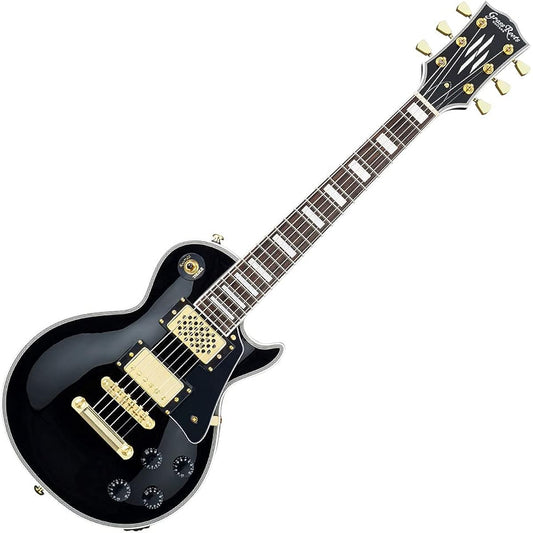 GrassRoots G-LPC-MINI BK Mini electric guitar with built-in speaker