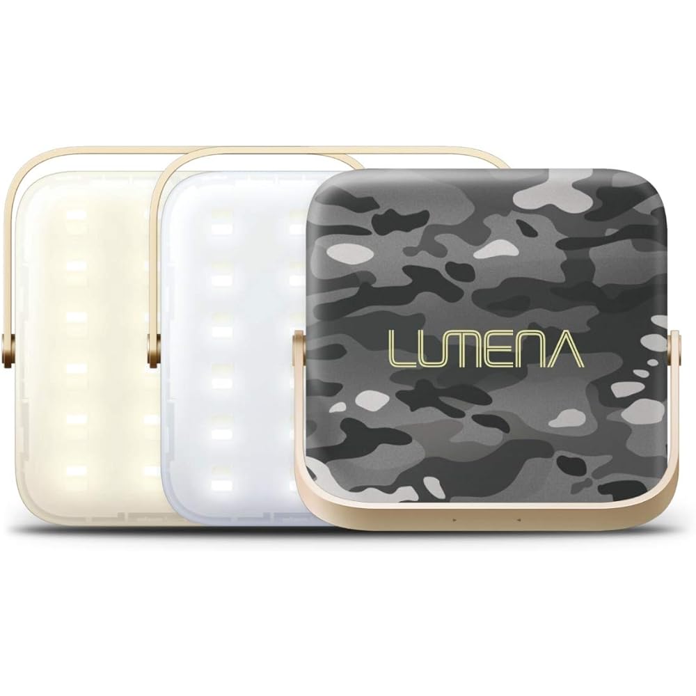 LUMENA LED Lantern Camouflage Gray LUMENA7 [Brightness 1300 Lumens] LUMENA7-GLY