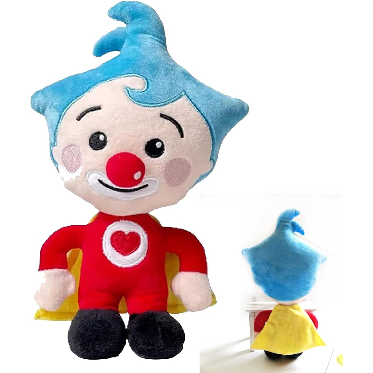 Lxagzy Plim Plim Plush Toy 7.8 Inch Cartoon Prim Clown Stuffed Animal Doll Gift Collection for Kids and Fans