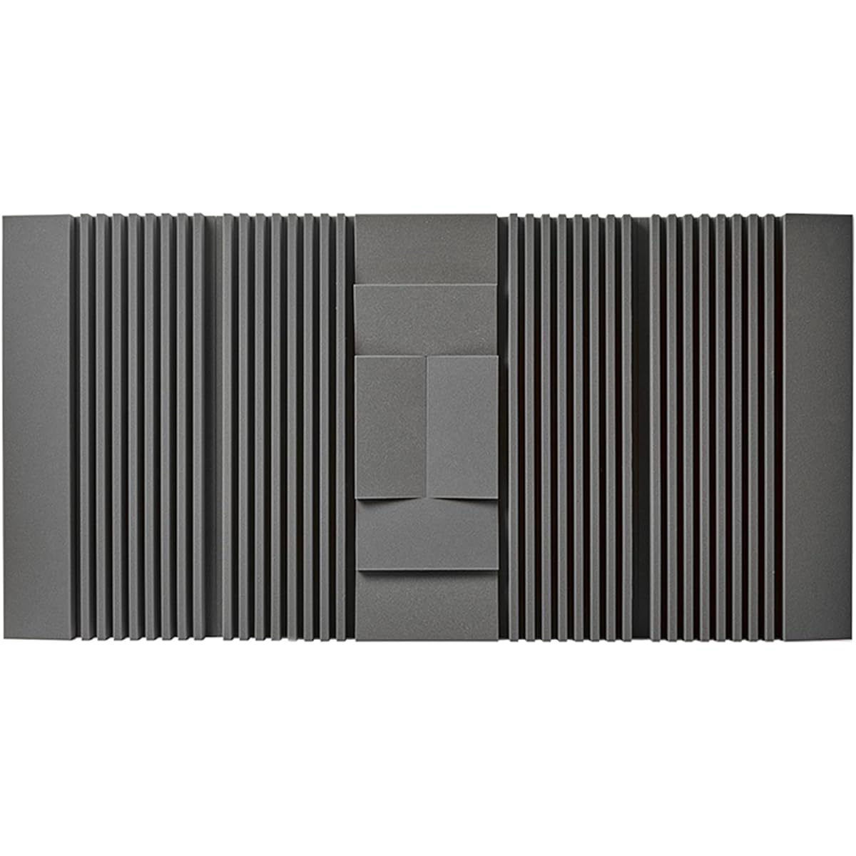 Thick Soundproofing Foam Panels, Noise Reduction Acoustic Panels High Density Noise Reduction Sound Absorbing Cotton for Home, Office, Classroom (Black 180 * 90 * 7.5CM) (Grey 180 *