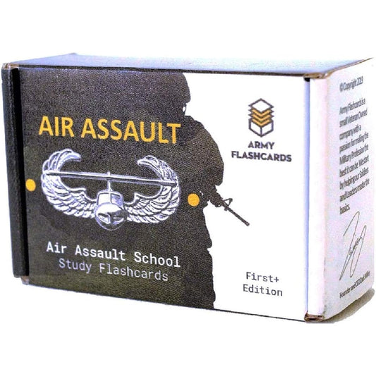 Army Flashcards - Air Assault School Study Flashcards | 100 Most Important Topics from Sabalauski AASLT School Handbook | February 2018 | Made in the USA
