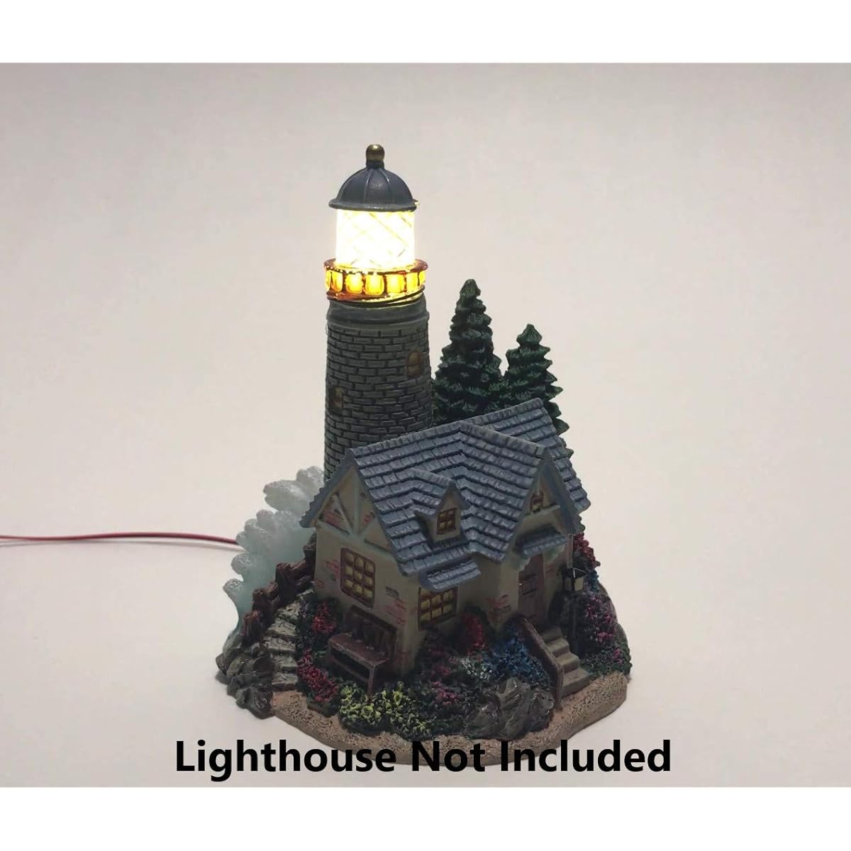 Evan Designs Lighthouse LED Light - Bring your model lighthouse to life with bright and dim circuits - Warm White and Cool White Colors (Warm White, 5mm)