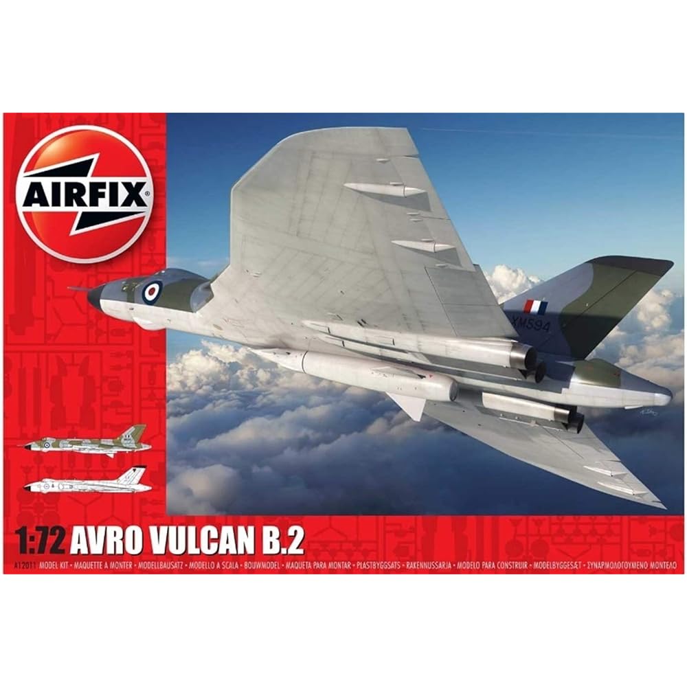 Airfix 1/72 Royal Air Force Avro Vulcan B.2 Plastic Model X12011