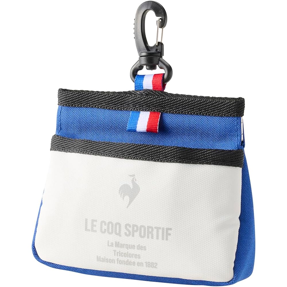 [Le Coq Sportif] Classic Magnetic Closure Storage Capacity Accessory Holder Golf QQBXJX71