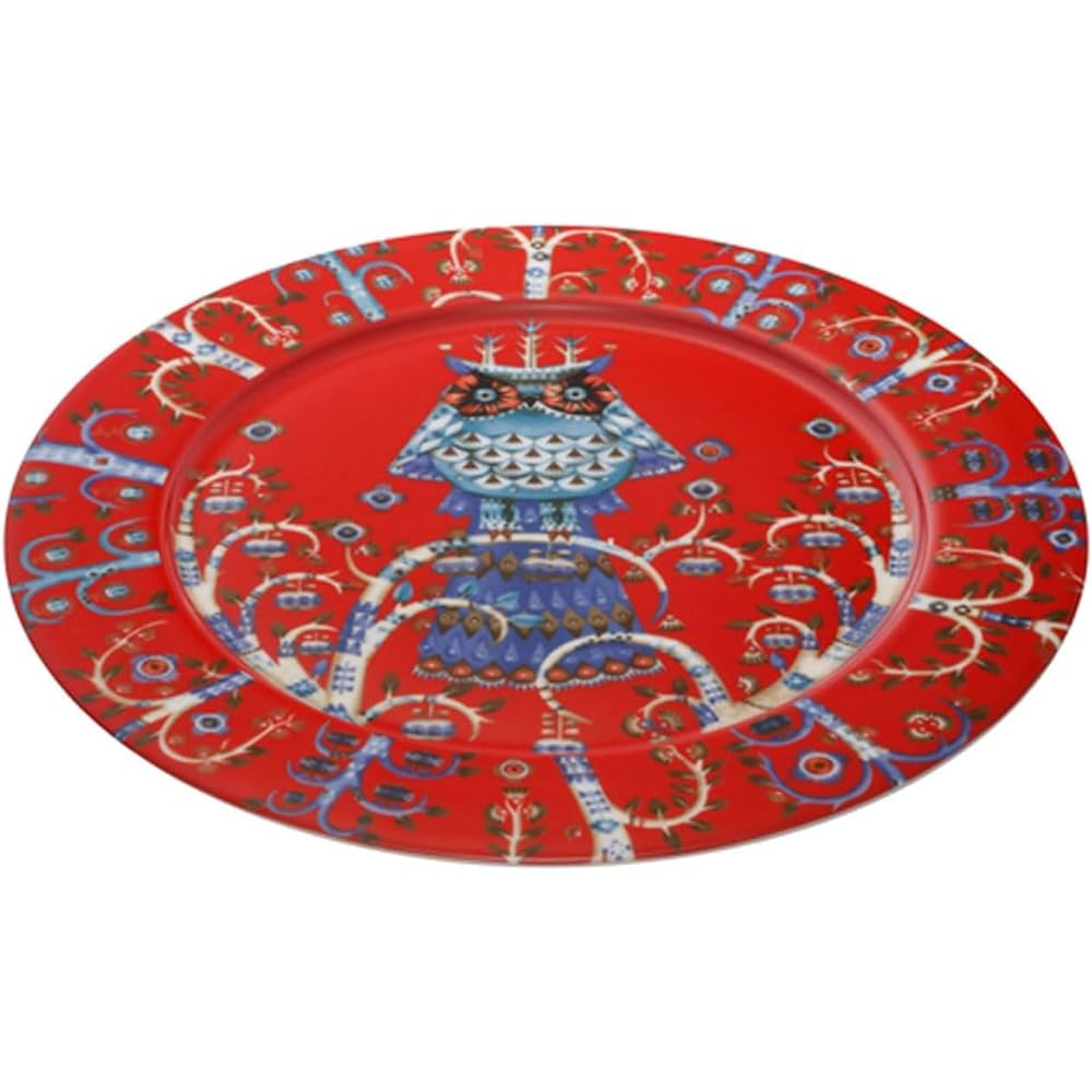[Regular Imported Product] iittala Taika Plate Red 27cm