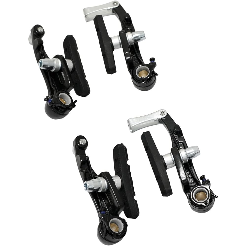 TEKTRO RX1 Mini-V Brake Cyclocross Brake Set (Front+Rear), Black, MH2652