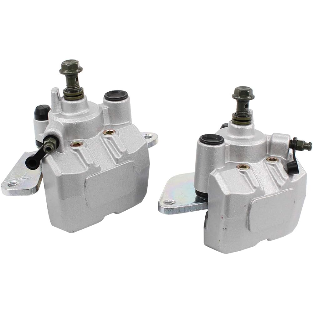 Front left and right brake caliper with pad 2 pack Honda Rancher 420 TRX420 Foreman 500 TRX500 Foreman Rubicon 500 ATV