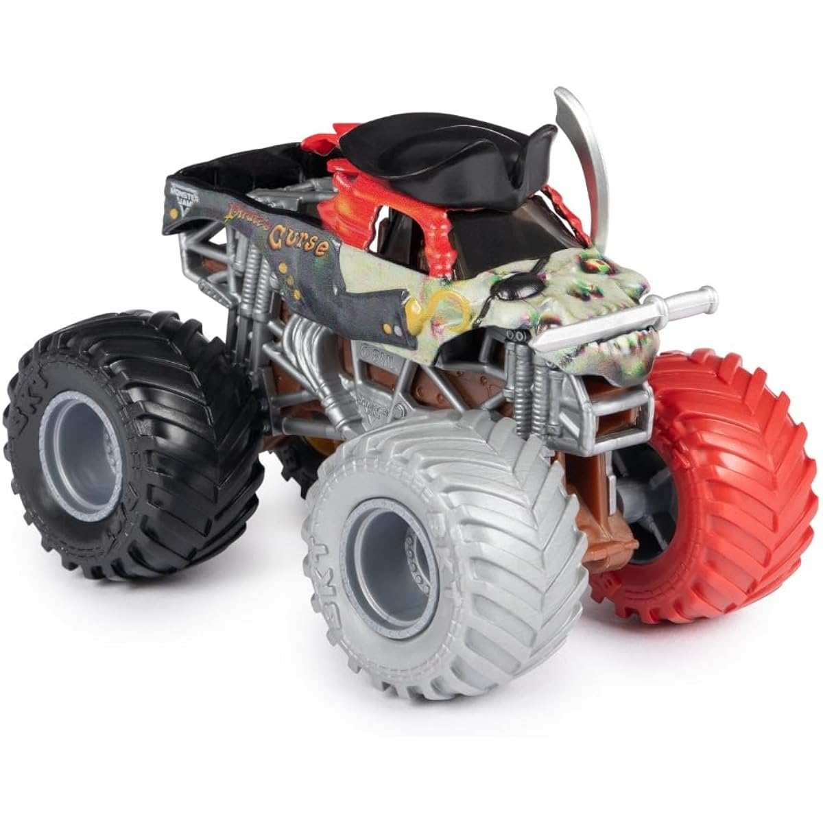Monster Jam 2023 Spin Master 1:64 Diecast Truck Series 31 Phased Out Pirate's Curse