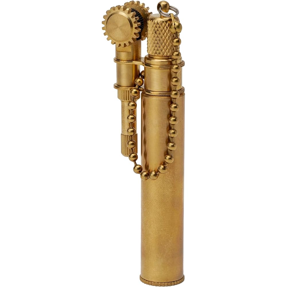DOUGLASS Lighter Neo 1 Made in Japan Brass Gold