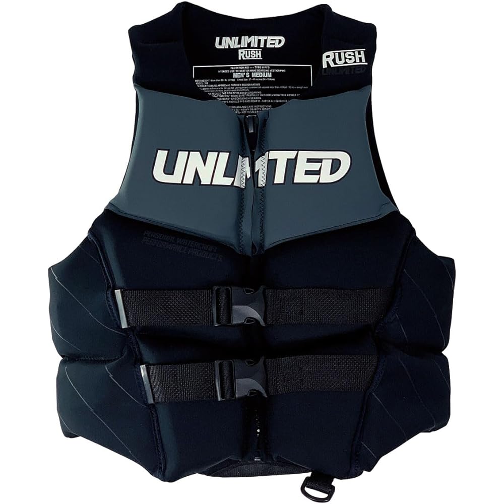 UNLIMITED Life Jacket Watercraft Jet Ski Life Vest Neoprene Wet Material Small Boat Special Men's JCI Preliminary Inspection Life Jacket UV2201