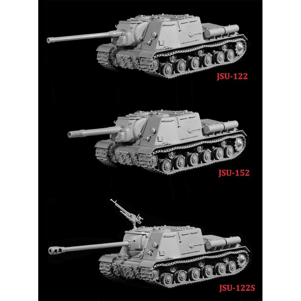 Dragon 1/35 World War II Soviet Army JSU-122 vs German Army Anti-Tank Soldier Plastic Model DR6787