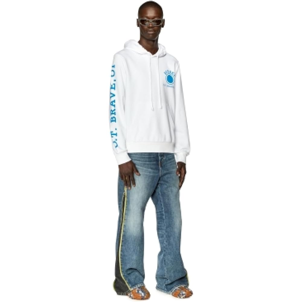 (Diesel) DIESEL Men's Sweatshirt Pullover Hoodie Hoodie A110610HAYT