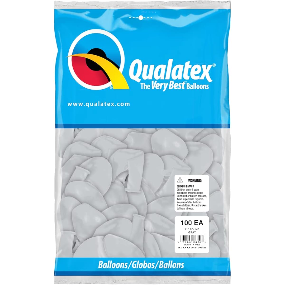Pioneer Balloon Company 100 Pieces Latex Balloons 11" 13780