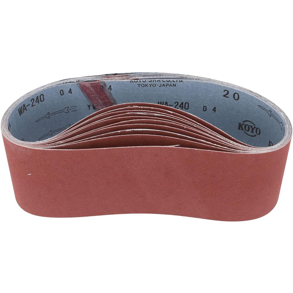Kyocera Old Ryobi Endless Belt Belt Sander BE-3210 for B-7076 10 Piece Set 76 x 533mm WA #240 6611211
