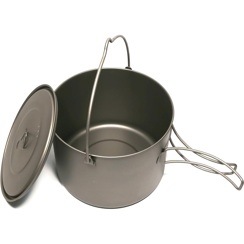 TOAKS Titanium 1600ml Pot with Bail Handle by TOAKS