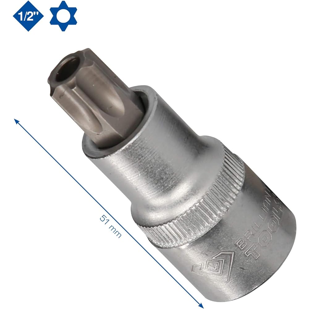 KS Tools 1/2" Torx E Socket Tamper Proof TB55 BT022902