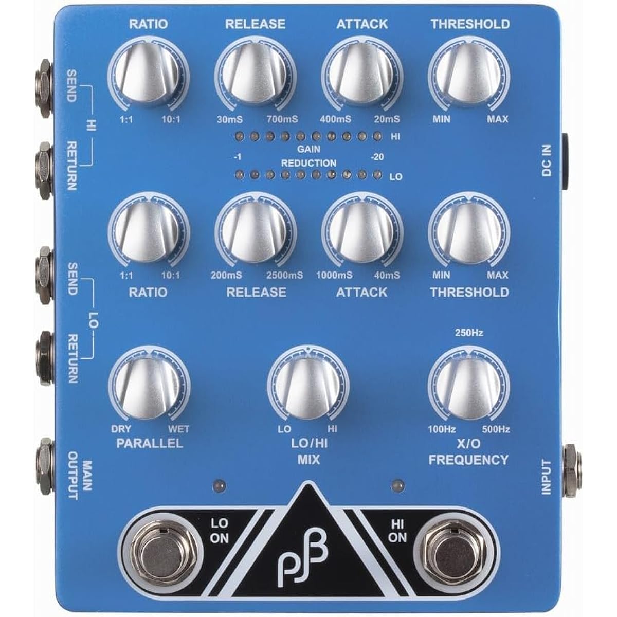 PJB Phil Jones Bass X2C Dual Compressor Multi-function dual compressor Phil Jones bass effect
