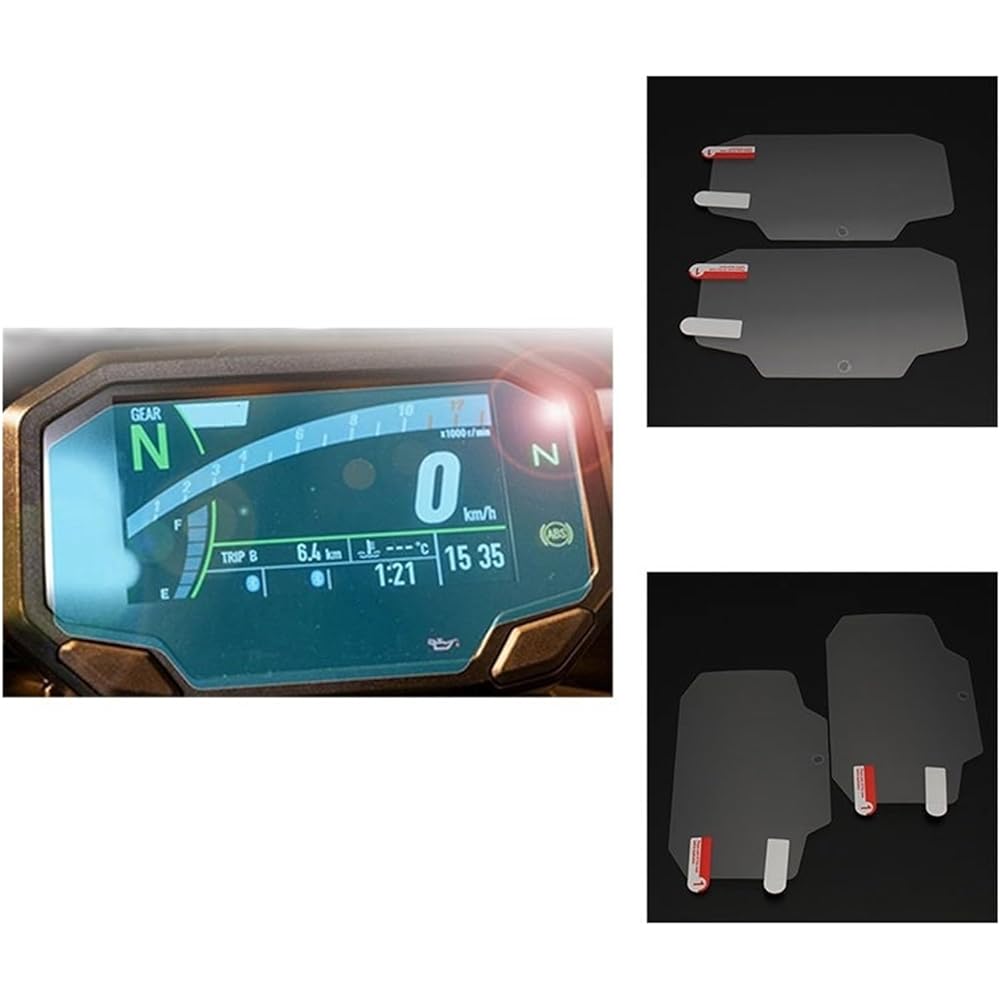Fits for Kawasaki Ninja1000SX ZX-10R Z900 Z650 Ninja650 Ninja1000 TPU Instrument Dashboard Screen Protector Instrument
