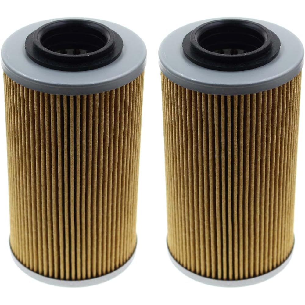Carbhub 420956741 420956740 Oil Filter Sea Doo GTI GTS SE GTR GTX SC RXP RXT RXPX RXTX 4-Tec 130 185 215 255 260 HP Engine Motor Personal Watercraft Jet Boat with O-Ring Kit 2 Pieces