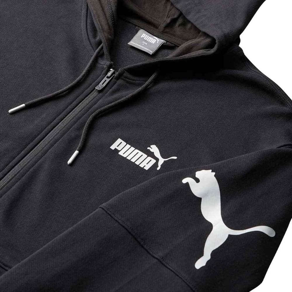 [PUMA] Long Sleeve Sweatshirt Parka POWER Hooded Jacket 675714 Men's