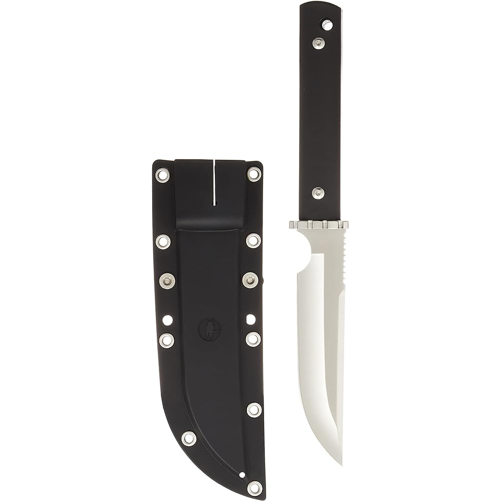 G SAKAI Survival Knife Made in Japan Rust-resistant Steel Fishing Fish Prey Demolition Outdoor Rust Knife 5 Wild Hunter