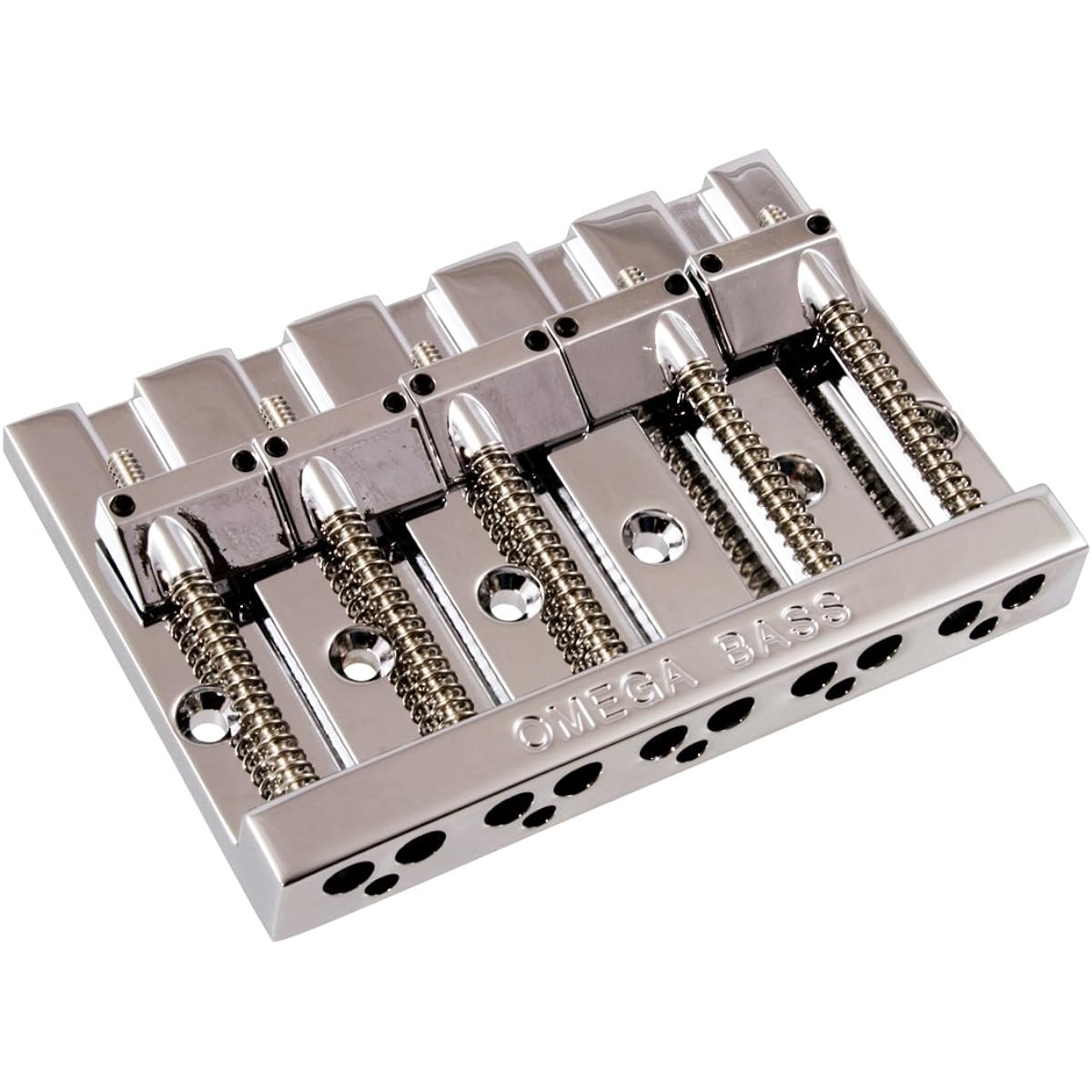 [Domestic regular product] Allparts BB-3360-001 5-String Omega Bass Bridge Nickel 6044