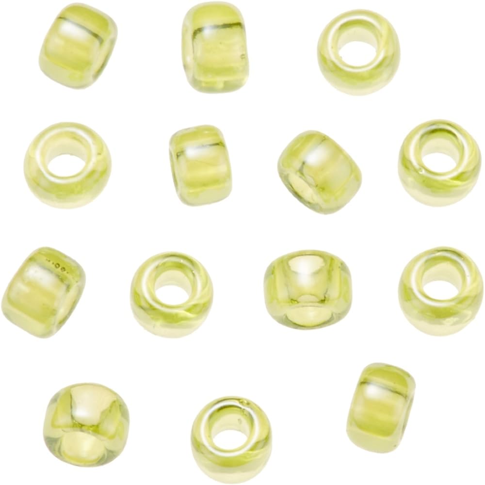 TOHO Extra Small Beads, 10 Bundles, Threading Beads, Outer Diameter Approx. 1.5mm, No. 7, 100m Pack