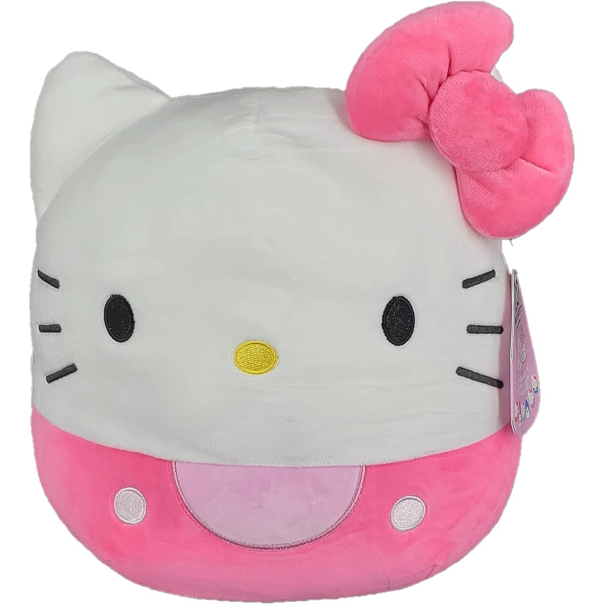 SQUISHMALLOW KellyToys - Sanrio® Hello Kitty® and Friends Squad - 12" (30cm) - Pink Hello Kitty® - Super Soft Plush Animal Pillow Buddies Stuffed Animals Birthday Gift
