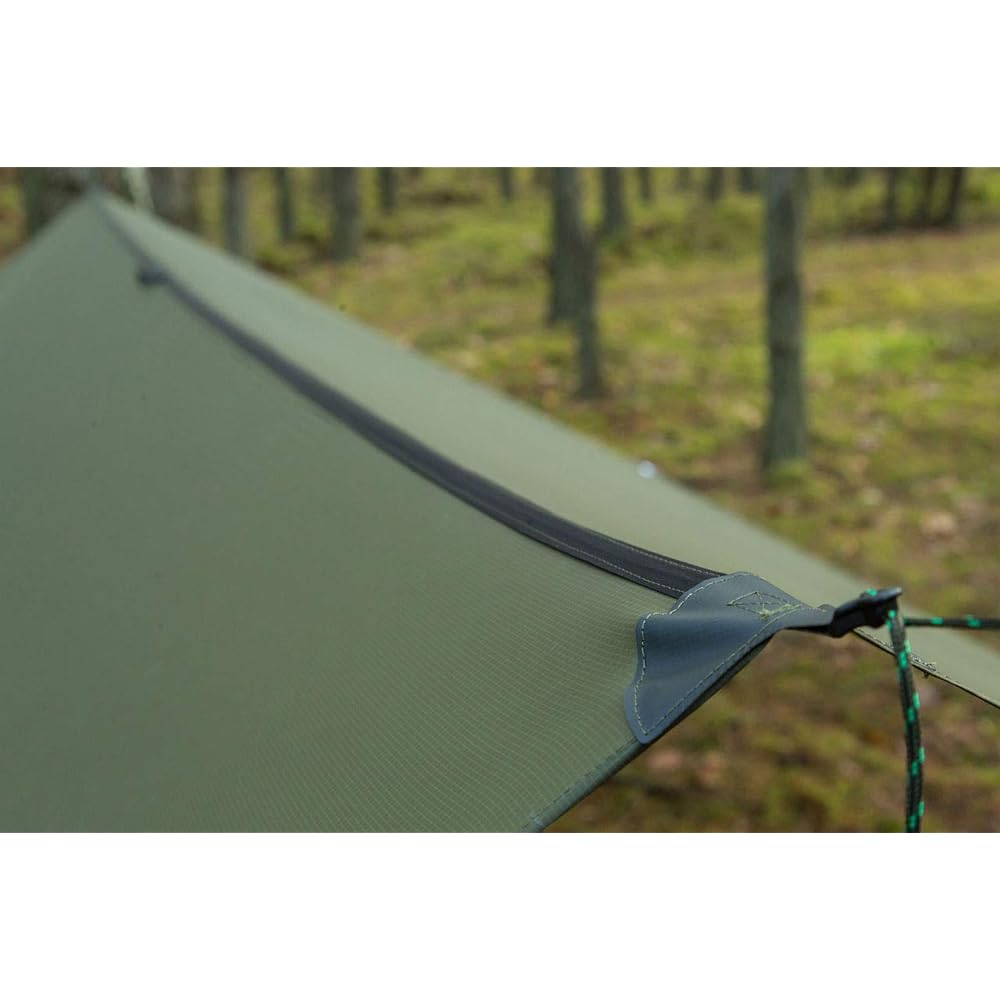 Lesovik Tarp GROZA Crocodile Green 3x3 Square (GROZA (Square) - Crocodile Green)