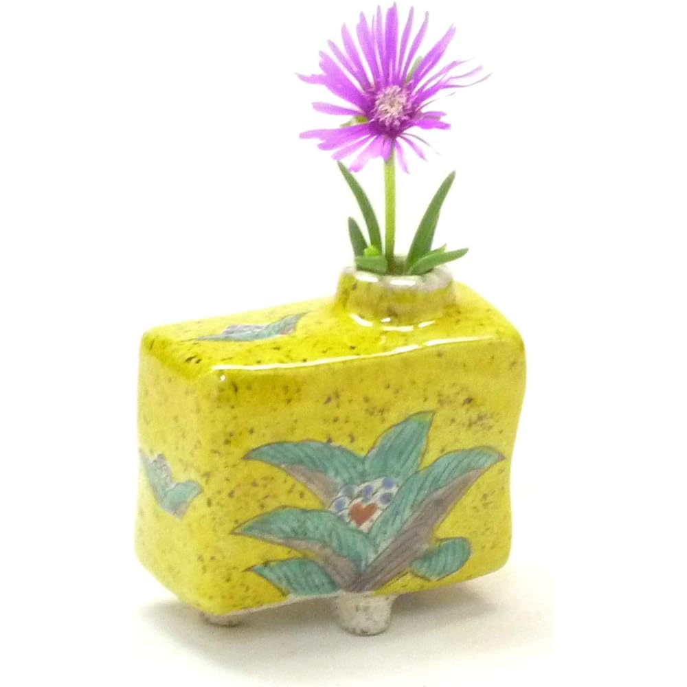 Kutani ware [single vase] Yoshidaya Perennial Blue